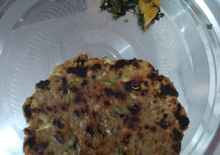 Easiest Way to Make Ultimate Bajra Parantha with aalo bathua Sabzi