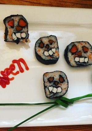 Una foto de Sushi Halloween 🎃💀👺