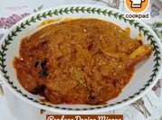 Gambar rendang daging minang