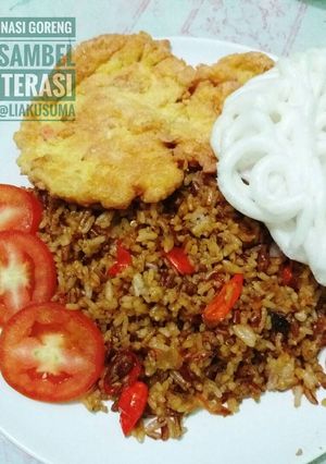 Foto resep Nasi goreng sambel terasi