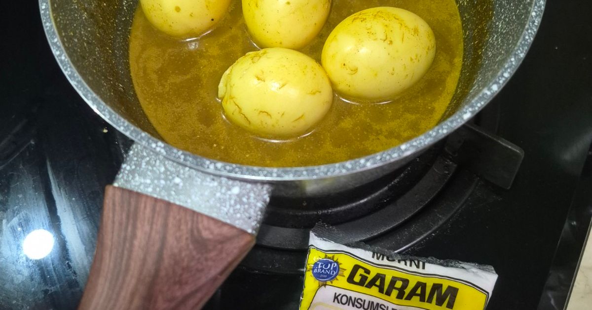 Telur Gulai Simpel