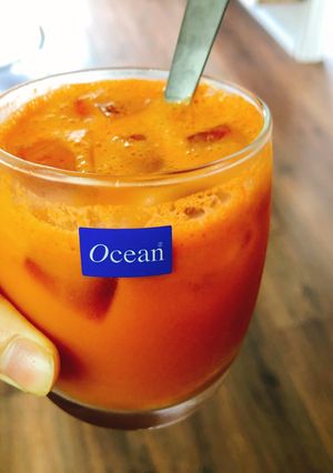 Hình của món Nước ép cà rốt ổi.