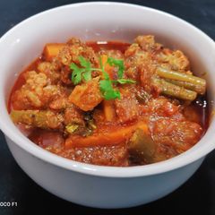 Veg kolhapuri A picture of Veg kolhapuri.