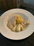 Creamy Lemon Chicken with Artichokes and Bok Choy