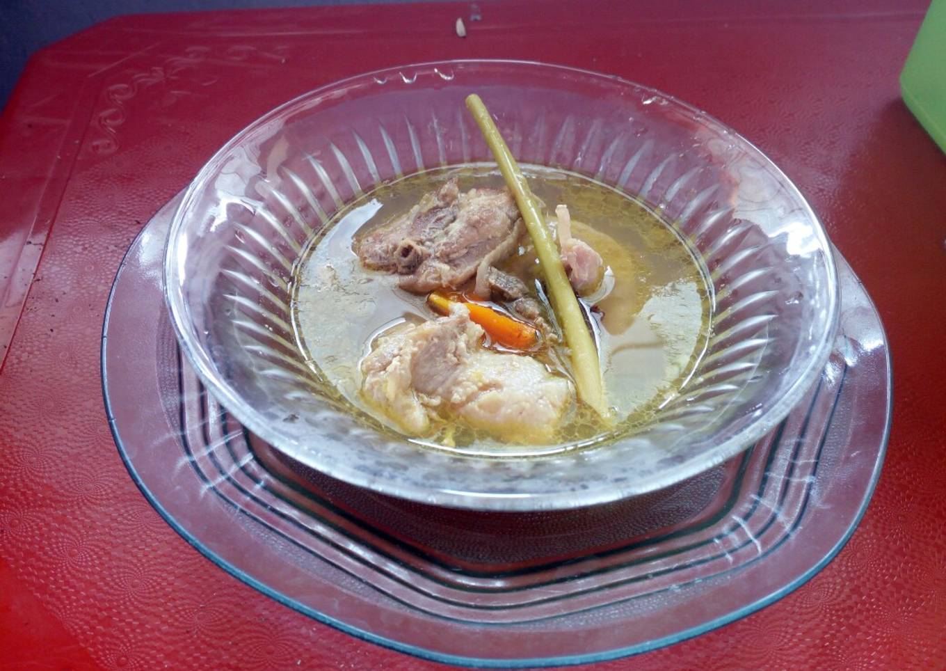 Soto ayam kuah bening