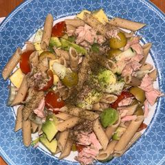 A picture of Fresh Whole Wheat Pasta Salad.