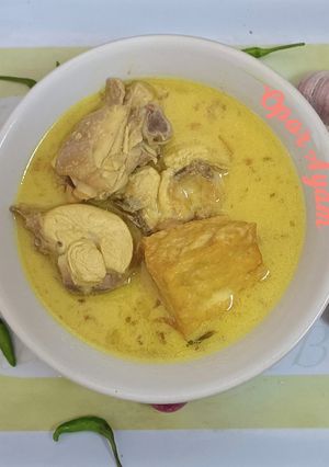 Foto resep Opor Ayam & Tahu
