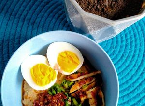 Foto resep Bubur Oatmeal Savoury (asin)