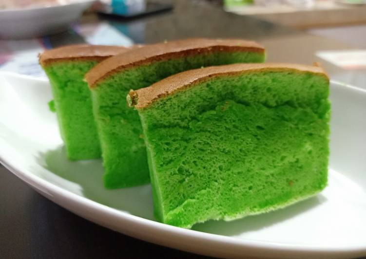 Cara Buat Ogura Pandan yang mudah
