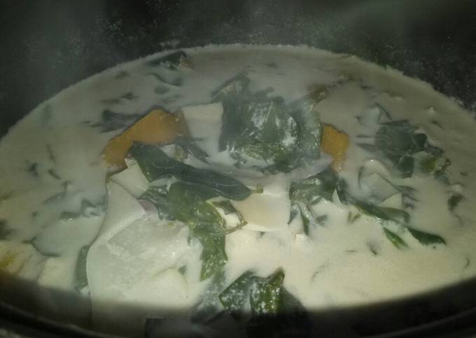 Cara Gampang Membuat Sayur santan Rebung dan daun katuk #herlinwidodo yang Lezat Sekali