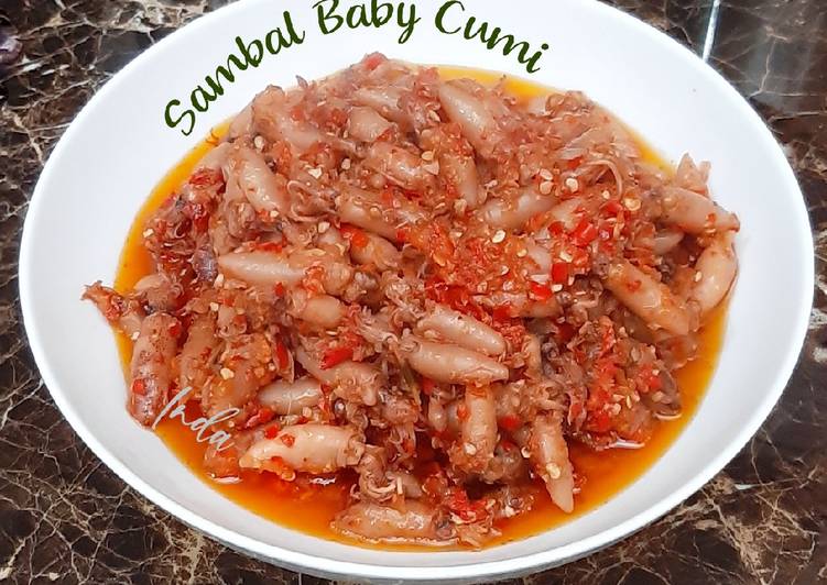 Langkah Mudah untuk Membuat Sambal Baby Cumi, Enak Banget