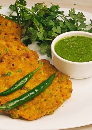 A picture of Green Peas Snack Recipe.