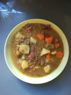 Una foto de Lentejas con chorizo