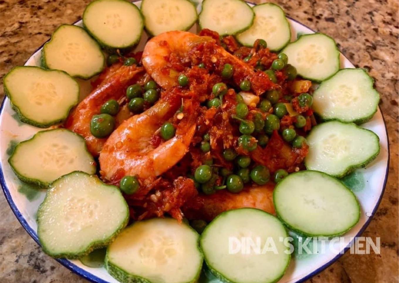 Sambal Goreng Udang & Leunca