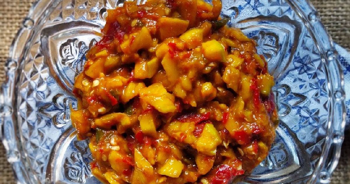 Resep Sambal Mangga Embam | Khas Palembang oleh Uci Mandasari - Cookpad