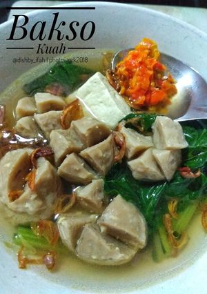 Foto resep Bakso Kuah