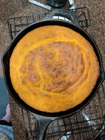 Recipe Southern Skillet Cornbread the Delicious Can spoil the tongue