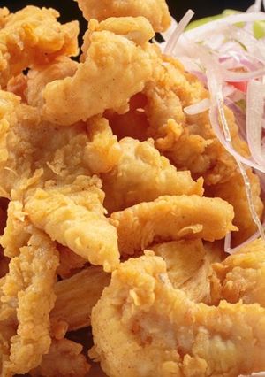 Una foto de Chicharrón de pescado