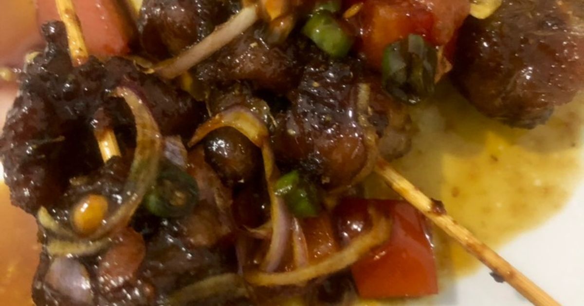 Sate kambing bumbu maranggi