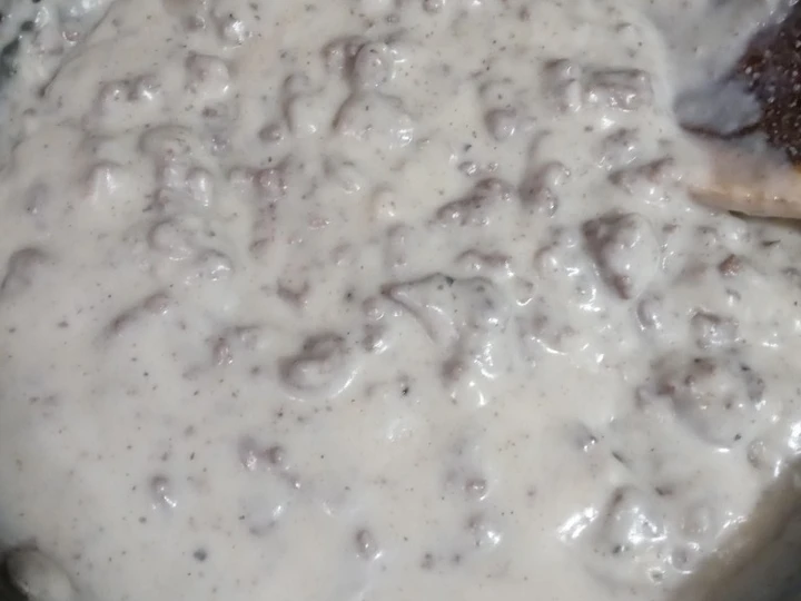 Easy Steps to Prepare Recipes Hamburger Gravy the Delicious Appealing.