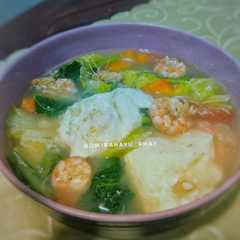 A picture of Sup Udang Telur.