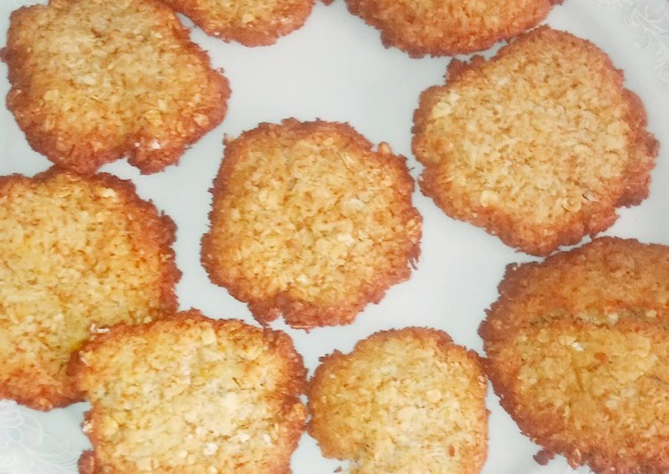 Galletas de coco y avena fit