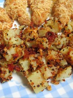 Aszalt paradicsomos burgonya (Gluténmentesen is) recept fotója
