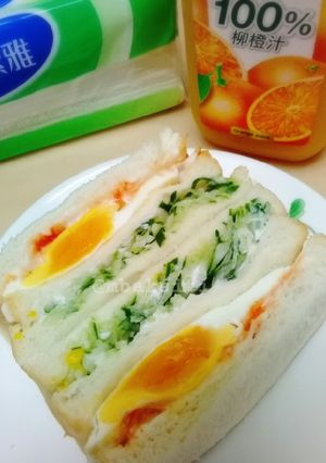 Foto resep Simple sandwich