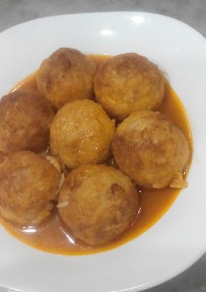 صورة لوصفة كريات الارز بالدجاج