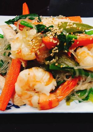 Hình của món Miến trộn.