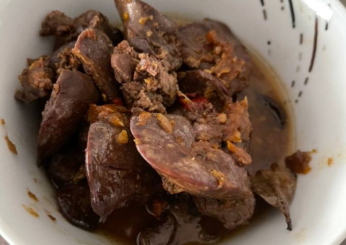 Semur Ati Ayam