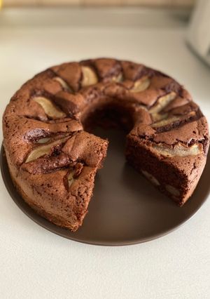 Foto di Torta cioccolato e pere