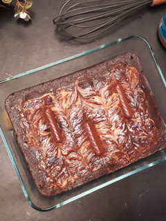 Foto resep Peanut Butter Swirl Brownies
