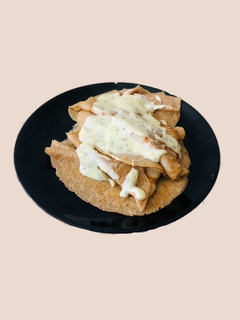 A picture of White Chocolate Lavender Pancakes.