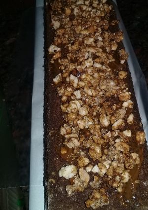Una foto de Budín vegano