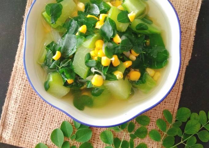 Resep Sayur Bening Kelor Labu Siam yang Lezat Sekali