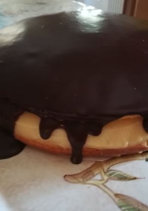 Φωτογραφία της συνταγής Boston cream pie (κοκ τούρτα)