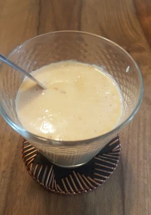 Une photo de Smoothie abricot banane