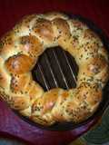 Pan trenzado con semillas !!!