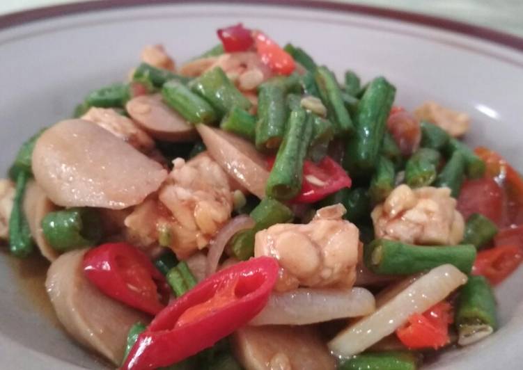 Oseng-Oseng kacang panjang