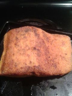 A picture of Fried Salmon .