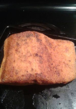 A picture of Fried Salmon .