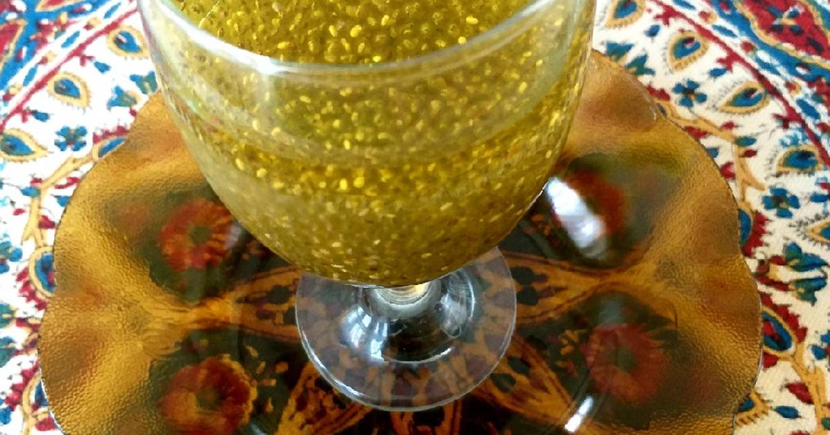 Chia seed and rose water saffron drink Recipe by Mina Haghjoo Cookpad