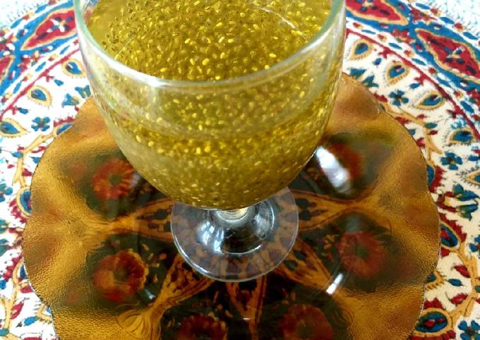 Chia seed and rose water saffron drink Recipe – Recipe Place