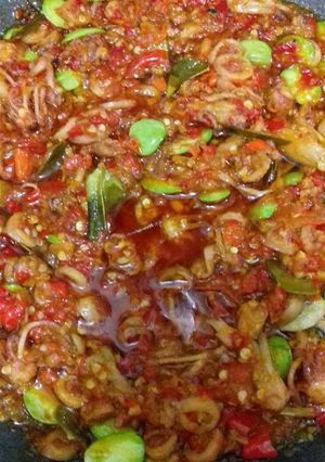 Foto resep Sambel cumi pete