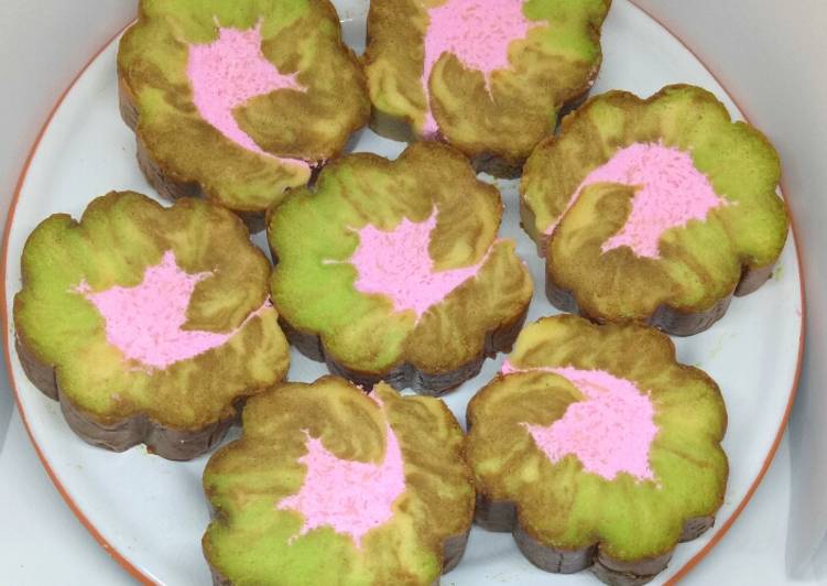 Resep Bolu Gulung Sakura / Sakura Roll Cake, Bikin Ngiler