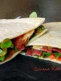 164.🌮Piadina de jamón ibérico y parmesano🍖🧀
