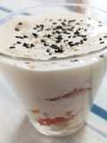 Tiramisu truite fumée pamplemousse