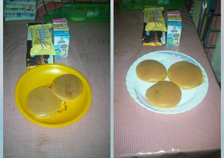 Resep Dorayaki Tnp Ragi Isi Meisis Simpel No Mixer Anti Gagal