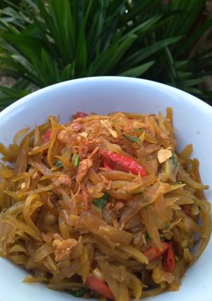 Foto resep Oseng pepaya muda